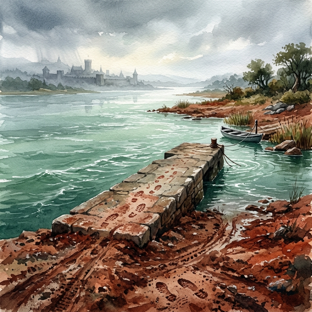 赤みがかった帝国の大地